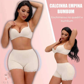 Calcinha TopFit Modeladora Empina BumBum Efeito Sillicone - Ela e Ela - Cintas Modeladoras