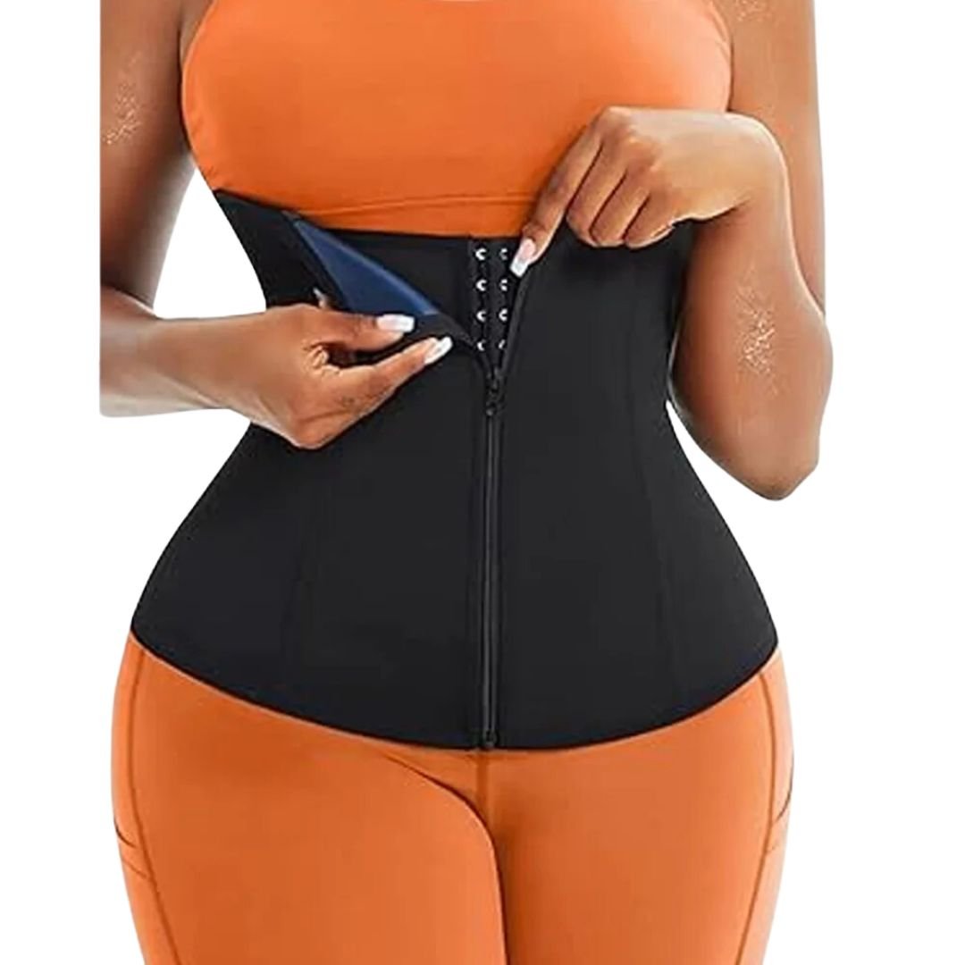 Modeladora Térmica Efeito Sauna Queima Gordura Power Belt - Ela e Ela - Cintas Modeladoras