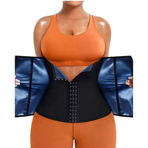 Modeladora Térmica Efeito Sauna Queima Gordura Power Belt - Ela e Ela - Cintas Modeladoras